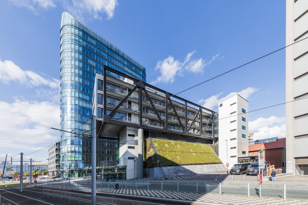 Wolkenbügel, Düsseldorf – Dachbegrünung
