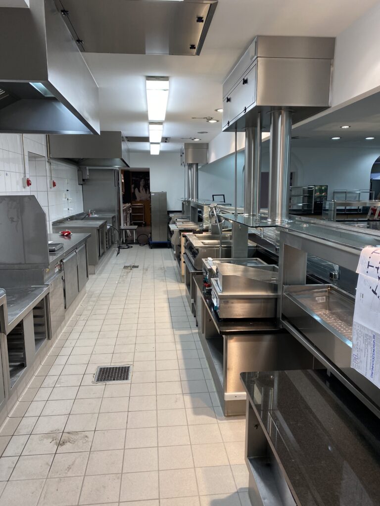 Bismarckplatz 1 Essen – Sanierung Großküche