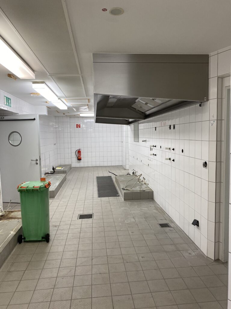 Bismarckplatz 1 Essen – Sanierung Großküche